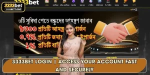 3333Bet Login | Access Your Account Fast And Securely