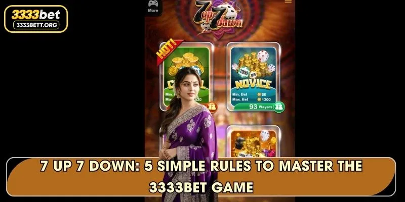 7 Up 7 Down: 5 Simple Rules To Master The 3333Bet Game