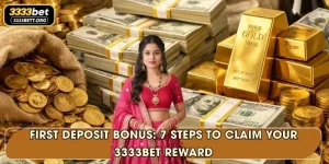 First Deposit Bonus: 7 Steps To Claim Your 3333Bet Reward