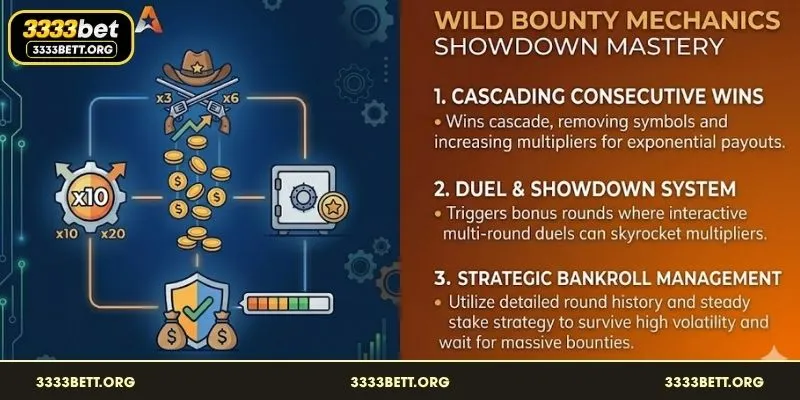 Increasing multipliers during the Wild Bounty bonus rounds