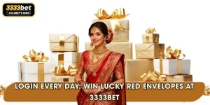 Login every day: Win Lucky Red Envelopes At 3333Bet