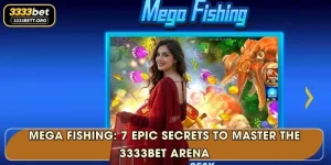 Mega Fishing: 7 Epic Secrets To Master The 3333Bet Arena