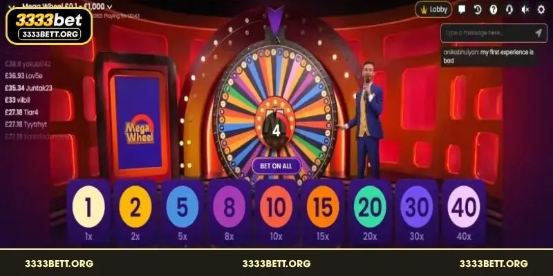 Select your lucky numbers on the game betting dashboard