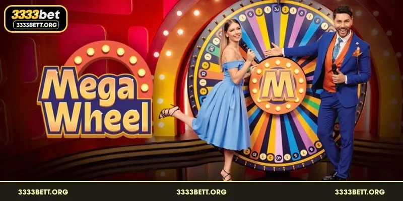 Win big rewards with the high-energy Mega Wheel live host